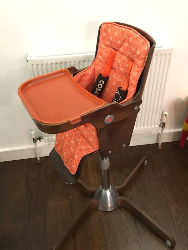 cosatto wooden high chair